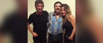 De izquierda a derecha, Sean Penn, el Chapo y Kate del Castillo De izquierda a derecha, Sean Penn, el Chapo y Kate del Castillo