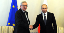 Juncker-a la izquierda-y Putin. Juncker-a la izquierda-y Putin.