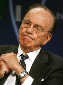 El propietario del diario The Sun, Rupert Murdoch