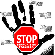 "Stop terrorismo fascista"