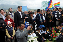 Presidente e indígenas de Ecuador abren diálogo tras violentas protestas