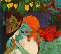 Un cuadro de Emil Nolde Un cuadro de Emil Nolde