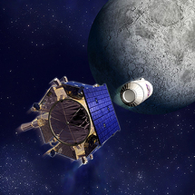 La NASA impacta con éxito la sonda 'Lcross' contra la superficie lunar