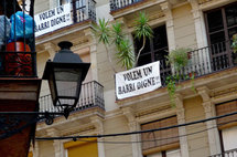 Los vecinos del Raval(Barcelona) claman por el fin de la degradación del barrio Los vecinos del Raval(Barcelona) claman por el fin de la degradación del barrio