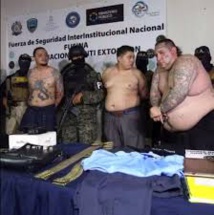 Pandilleros presos Pandilleros presos