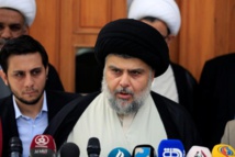 El sacerdote y político iraquí Muqtada As Sadr, que acaba de visitar Arabia.