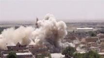 Bombardeo en Tel Afar Bombardeo en Tel Afar