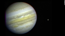 Foto de Júpiter tomada por Voyager