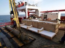 Uno de los dos cañones del Nuestra Señora de las Mercedes Uno de los dos cañones del Nuestra Señora de las Mercedes