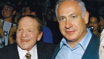 Sheldon Adelson-a la izquierda-y Benjamin Netanyahu Sheldon Adelson-a la izquierda-y Benjamin Netanyahu