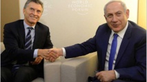 Macri-a la izquierda-y Netanyahu Macri-a la izquierda-y Netanyahu