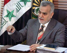 El vicepresidente Tarik Alhashimi El vicepresidente Tarik Alhashimi