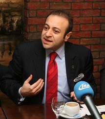 El ministro turco para asuntos europeos Egemen Bagis El ministro turco para asuntos europeos Egemen Bagis