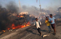 Miles de somalíes protestan contra milicia As Shabab tras atentado