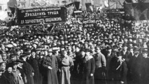 El primero de mayo de 1917 en Rusia El primero de mayo de 1917 en Rusia