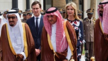 Jared Kushner y Ivanka Trump en Arabia