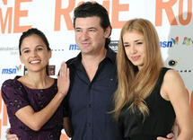 Julio Medem, Elena Anaya y Natasha Yarovenko.