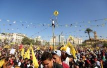 Simpatizantes de Fatah en una manifestación en Gaza este noviembre. Simpatizantes de Fatah en una manifestación en Gaza este noviembre.
