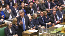Philip Hammond en el parlamento británico. Philip Hammond en el parlamento británico.