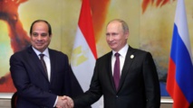 El presidente egipcio As Sisi-a la izquierda-y el presidente ruso Putin. El presidente egipcio As Sisi-a la izquierda-y el presidente ruso Putin.