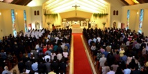 Ceremonia de Sodalicio de Vida Cristiana en Lima, Perú