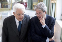 Mattarella-a la izquierda-y Gentiloni Mattarella-a la izquierda-y Gentiloni