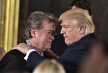 Bannon-a la izquierda-y Trump Bannon-a la izquierda-y Trump