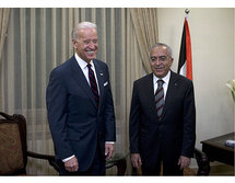 Joe Biden y Salam Faiad