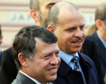 El rey Abdulá-a la izquierda-y su hermano Faisal El rey Abdulá-a la izquierda-y su hermano Faisal