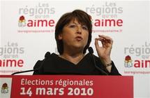 Martine Aubry, líder del PSF