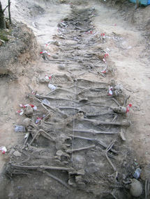 Fosa de fusilados por la dictadura en España Fosa de fusilados por la dictadura en España