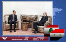 Bashar AlAsad y Walid Junblat Bashar AlAsad y Walid Junblat