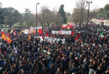 Miles de manifestantes contra el racismo en Macerata Miles de manifestantes contra el racismo en Macerata