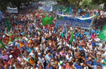 Manifestantes en Argentina Manifestantes en Argentina