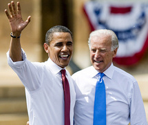 Barak Obama y Joe Biden