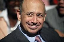 El ejecutivo de Goldman Sachs Lloyd Blankfein El ejecutivo de Goldman Sachs Lloyd Blankfein