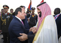 As Sisi-a la izquierda-y Ben Salman As Sisi-a la izquierda-y Ben Salman