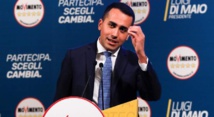 El candidato del Movimiento 5 estrellas, Luigi di Maio El candidato del Movimiento 5 estrellas, Luigi di Maio