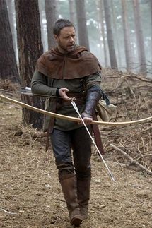 Russell Crowe interpretando a Robin Hood