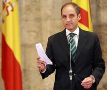 El presidente del gobierno valenciano, Francisco Camps