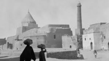 El minarete de la mezquita An Nuri de Mosul