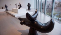 Algunas de las esculturas de Miró