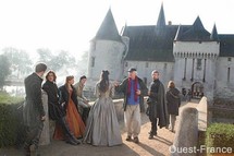 Imagen del rodaje de La princesa de Montpensier Imagen del rodaje de La princesa de Montpensier