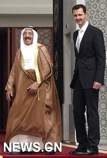 Bashar Al-Asad y Sabah Al-Ahmad Al-Jaber As-Sabah Bashar Al-Asad y Sabah Al-Ahmad Al-Jaber As-Sabah