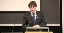 Carles Puigdemont el viernes en Helsinki