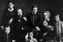 La familia Ulianov, en 1879