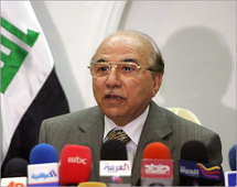 El presidente del Tribunal Supremo de Irak El presidente del Tribunal Supremo de Irak