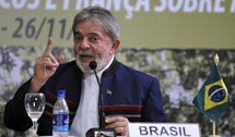 El presidente de Brasil,Lula da Silva