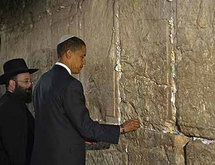 Barak Obama, en Jerusalén