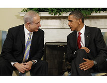 Benjamin Netanyahu y Barak Obama